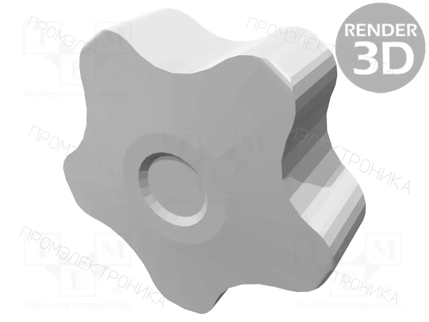 ELESA+GANTER VCT.50 P-M8X25-C2 — Ручки зажимные