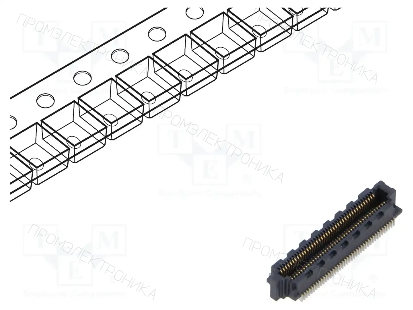 SAMTEC SS4-40-3.00-L-D-K-TR — Разъeмы пластина - пластина