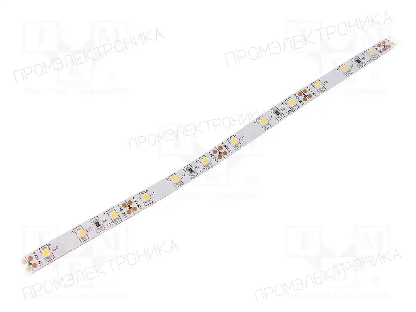 WISVA OPTOELECTRONICS HH-S60F008-3528-12 NW WHITE PCB IP20 — Источники света - светодиодные ленты