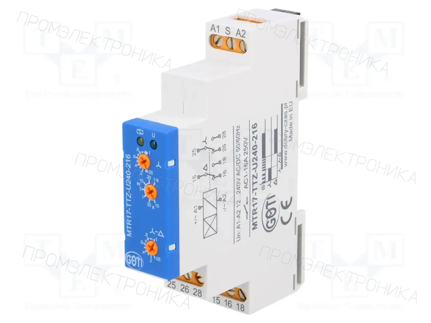 DOBRY CZAS MTR17-TTZ-U240-216 — Временные аналоговые реле