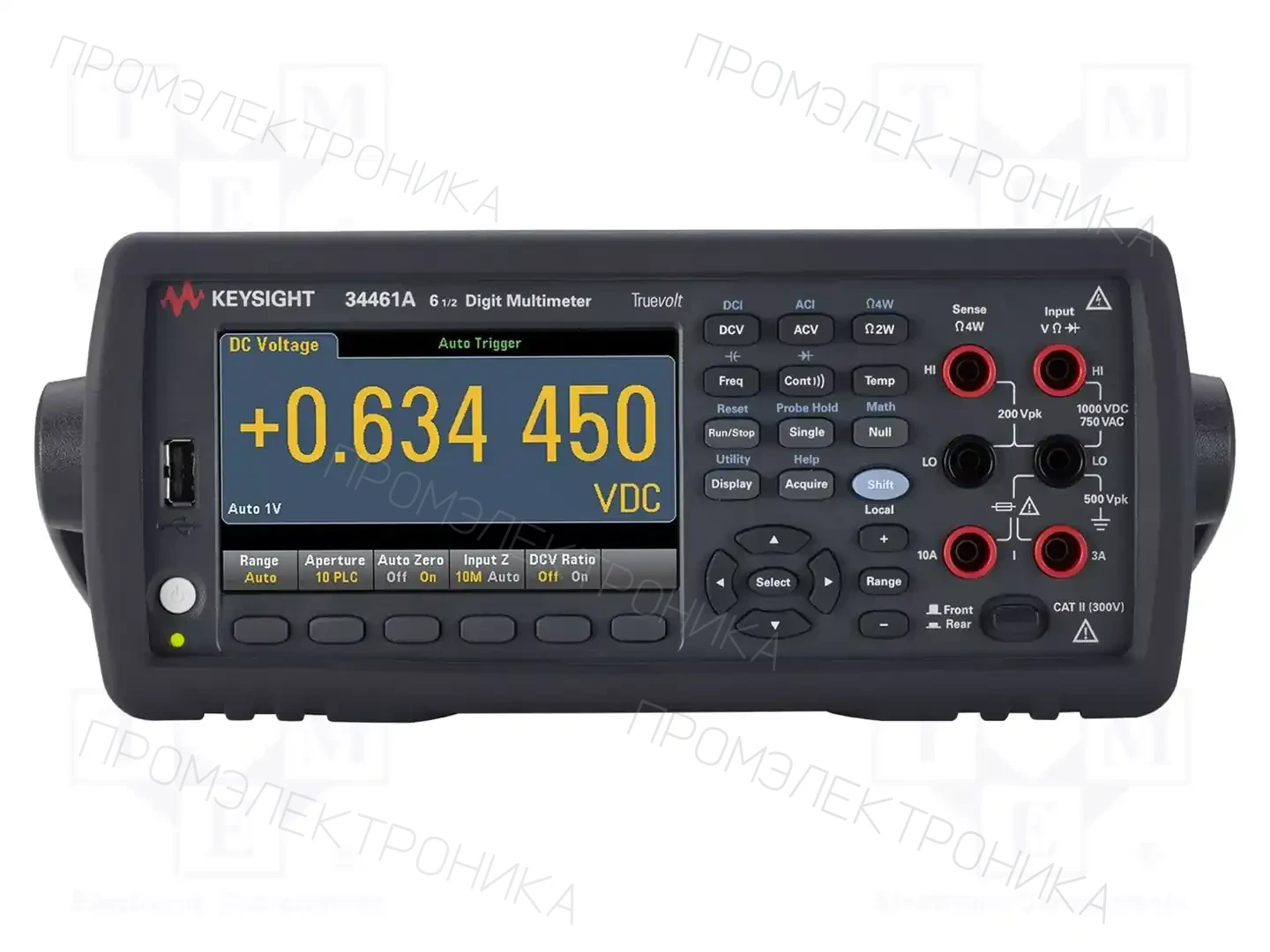 KEYSIGHT 34461A + 34461A-GPB — Мультиметры цифровые стационарные