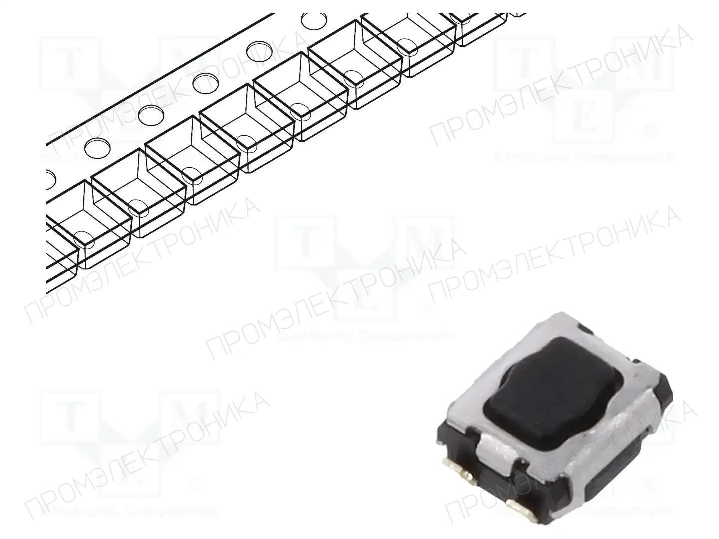 PANASONIC EVPAA002K — Микропереключатели TACT