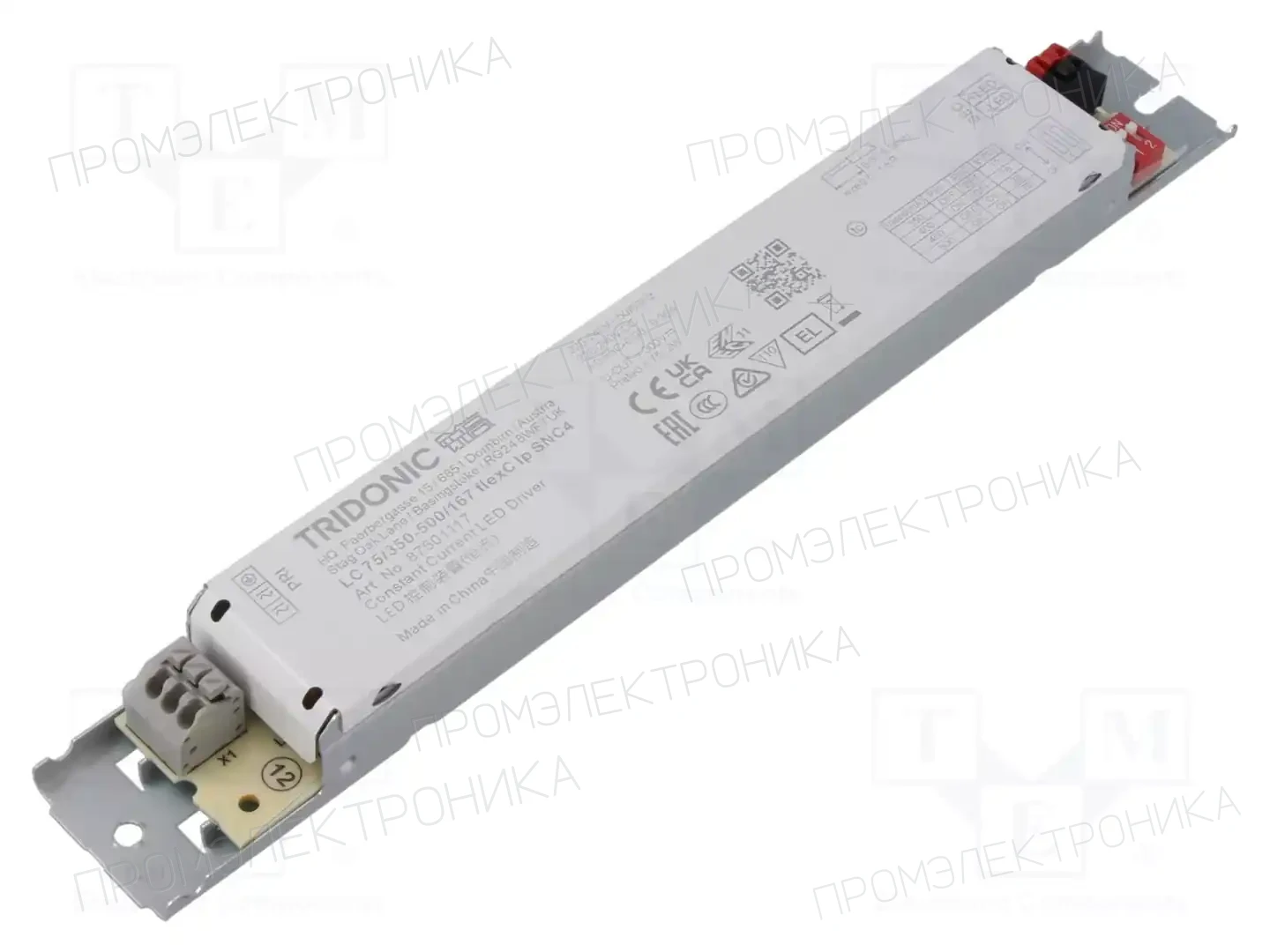 TRIDONIC LC 75/350-500/167 FLEXC LP SNC4 — Блоки питания для LED
