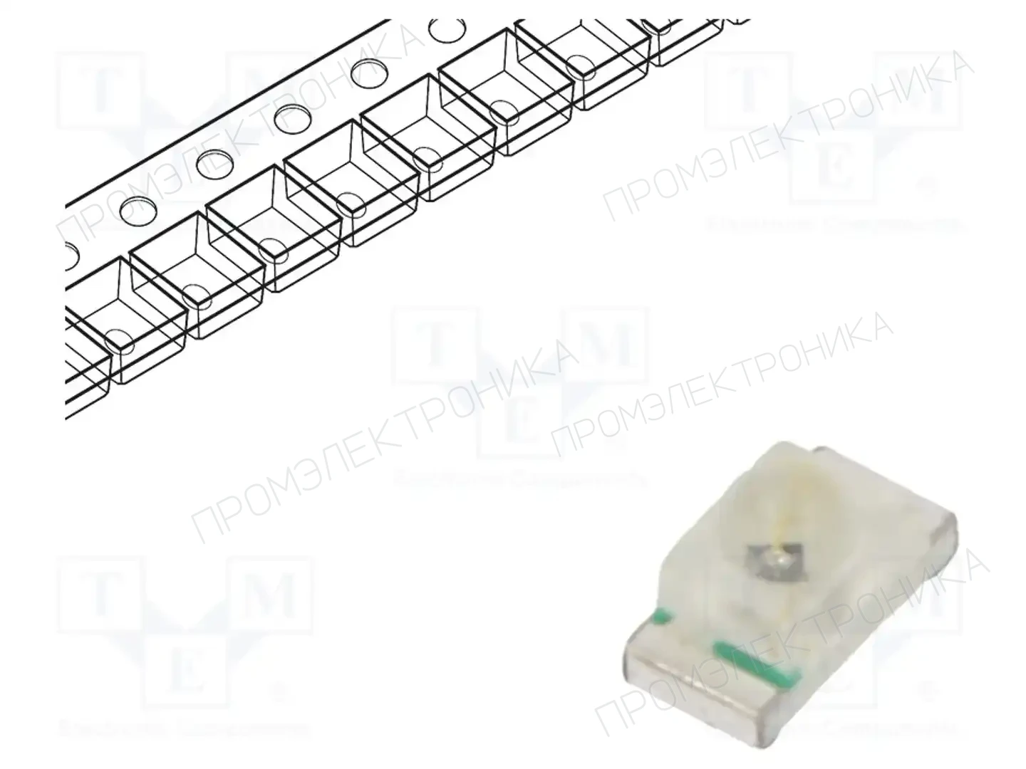 Inolux IN-S63WTR — Светодиоды SMD цветные
