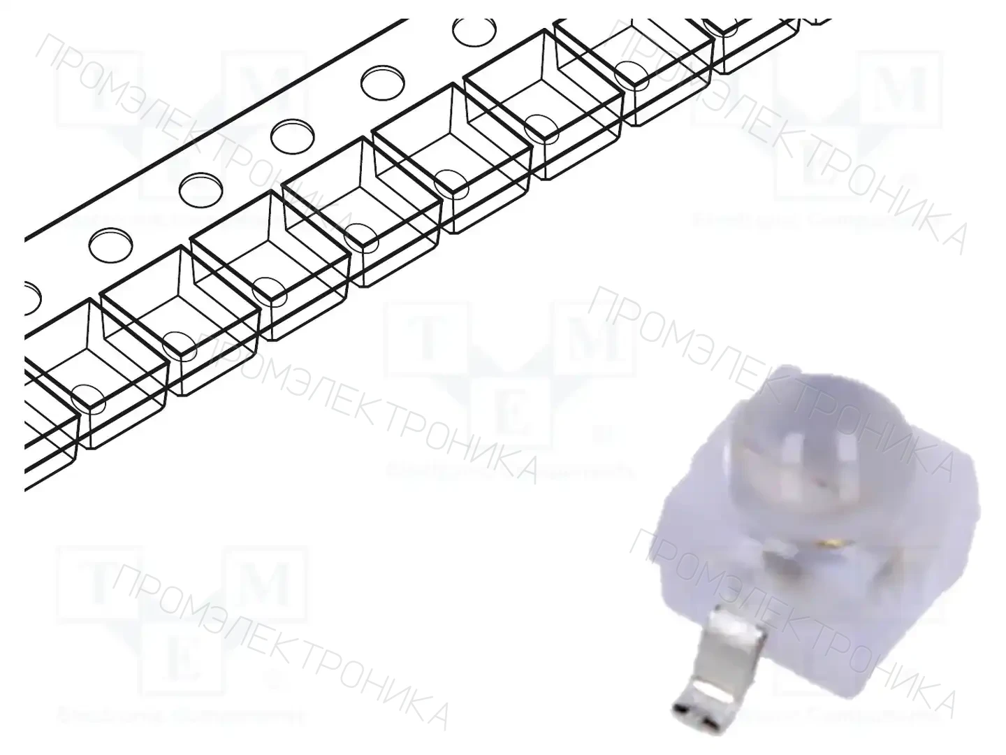 VISHAY VLDS1535G-08 — Светодиоды SMD цветные