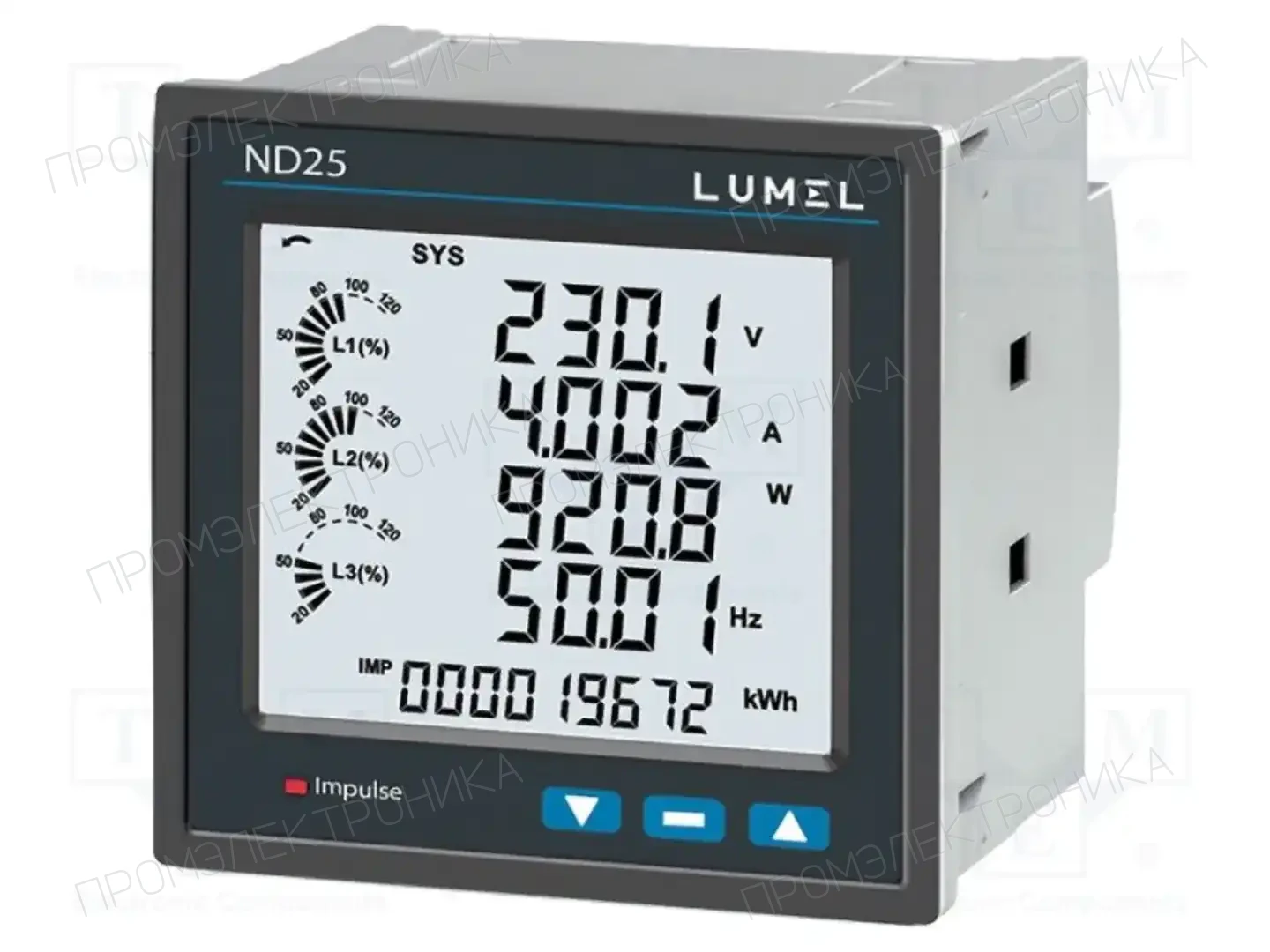 LUMEL ND25 430102DH200M0 — Измерители и анализаторы параметров сети