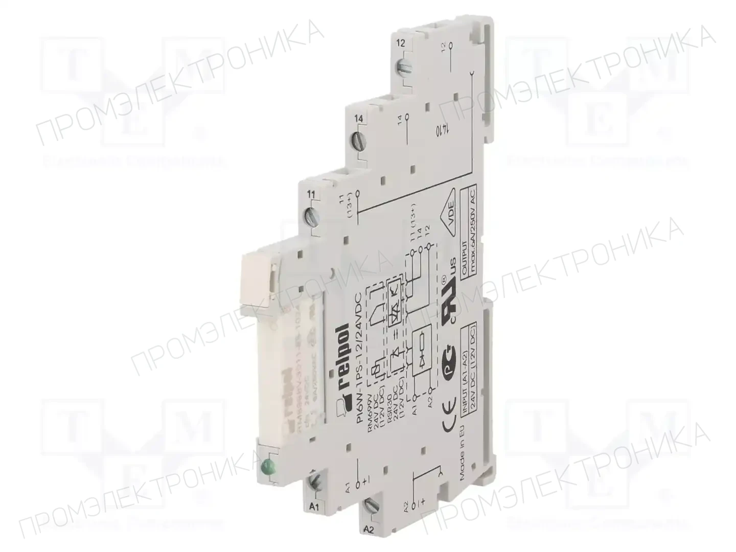 RELPOL PIR6W-1PS-24VDC-R — Реле электромагн. - наборы