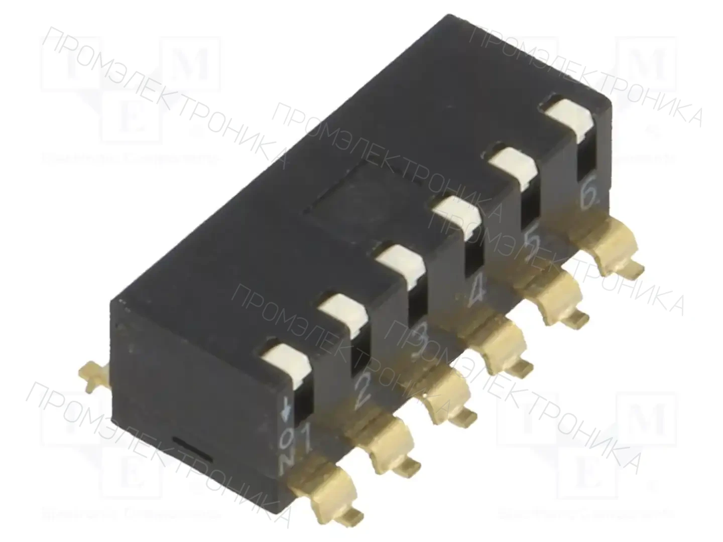 OMRON Electronic Components A6SR-6101 — Переключатели типа Dip-Switch