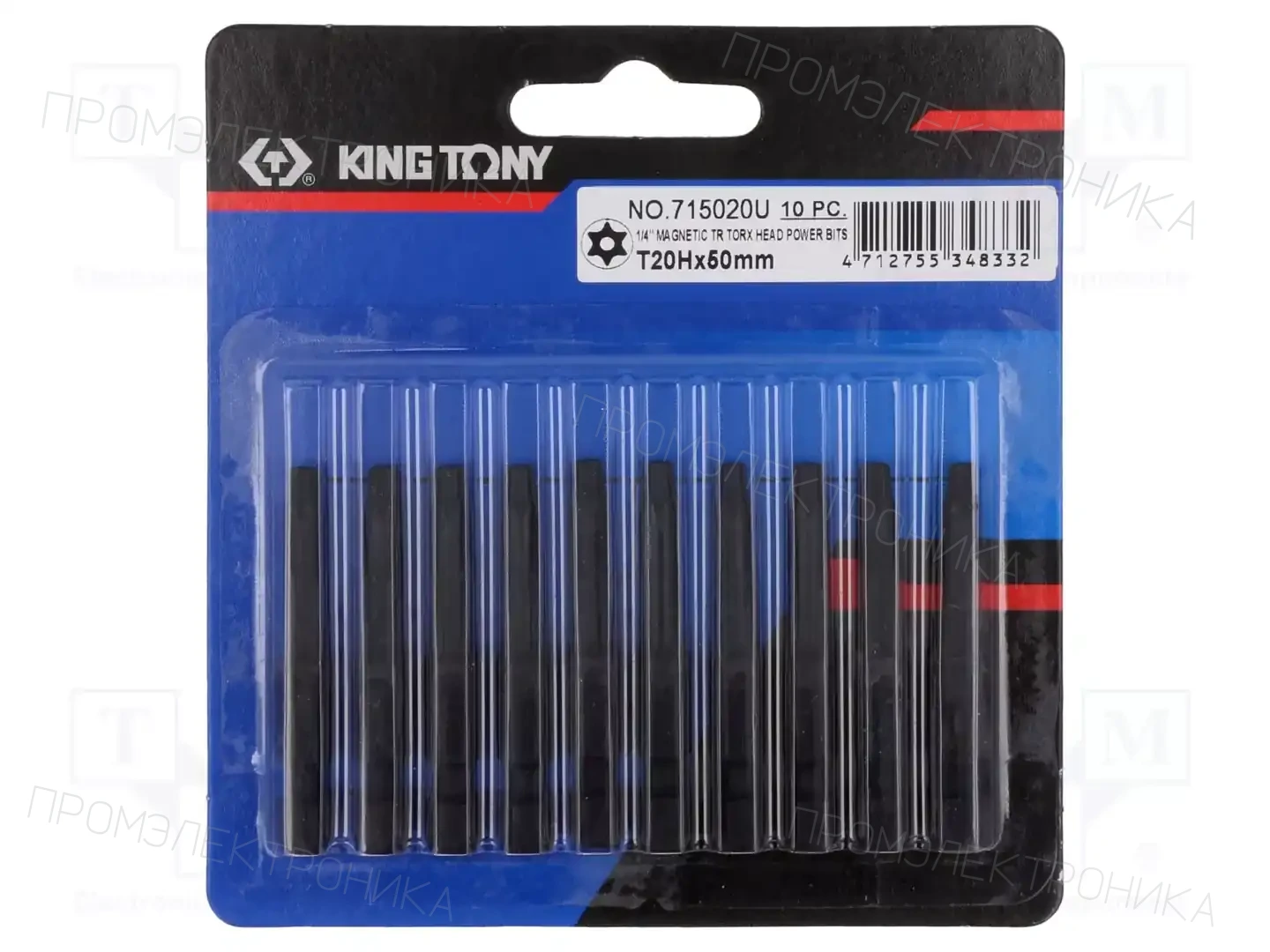 KING TONY 715020U — Наконечники для отверток