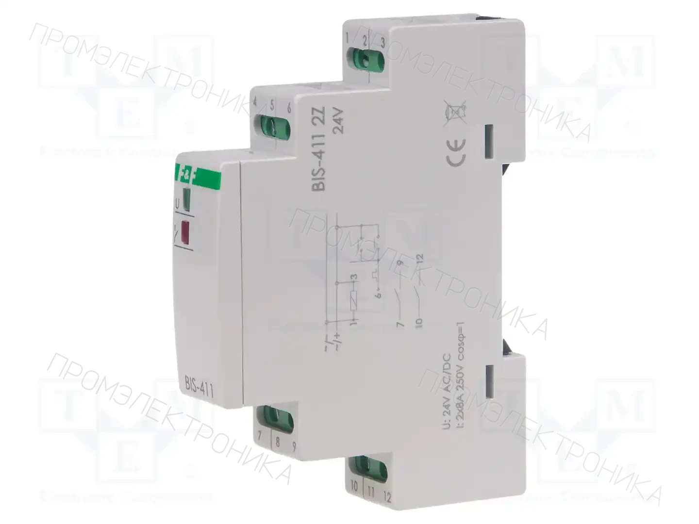 F&F BIS-411-2Z-24V — Монтажные реле
