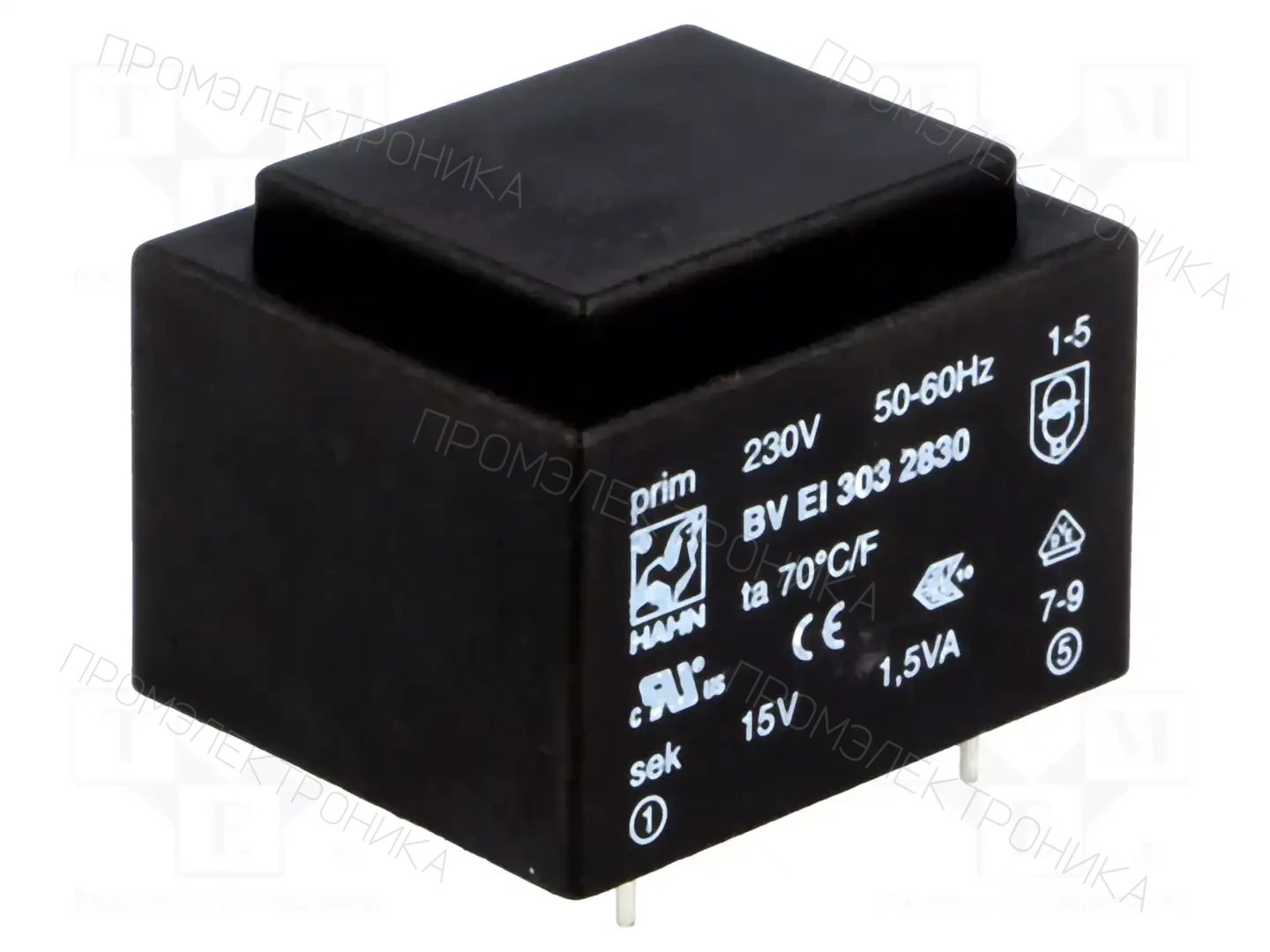 HAHN BV EI 303 2830 — Трансформаторы PCB