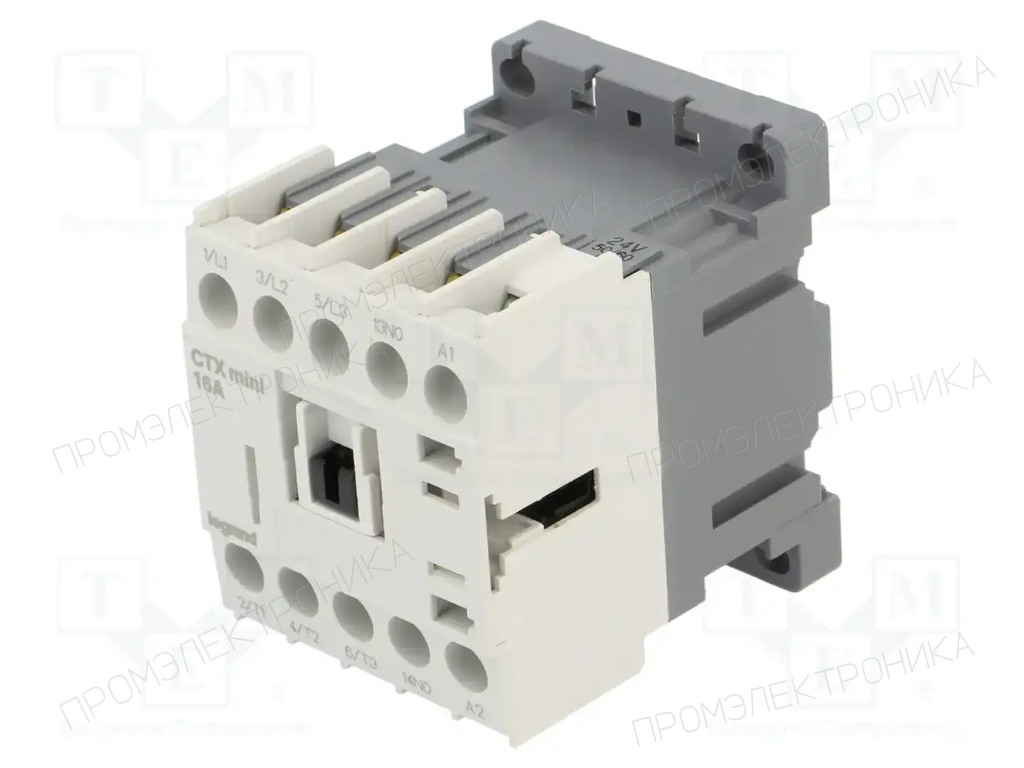LEGRAND CTX3 MINI 3P 16A 1NO 24VAC — Контакторы - главные модули