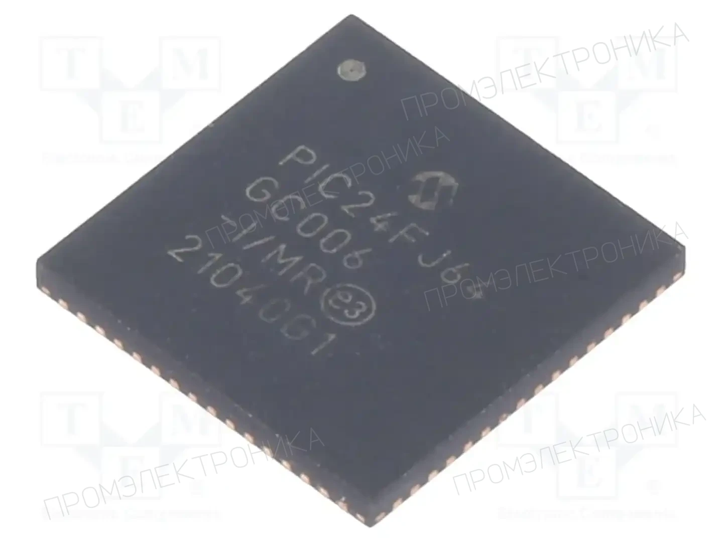 Microchip Technology PIC24FJ64GC006-I/MR — Линейка PIC 16-bit