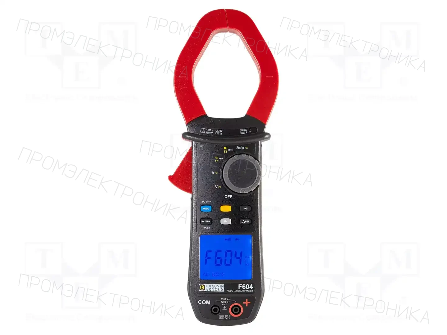 CHAUVIN ARNOUX F604 — Измерители и клещевые насадки AC/DC