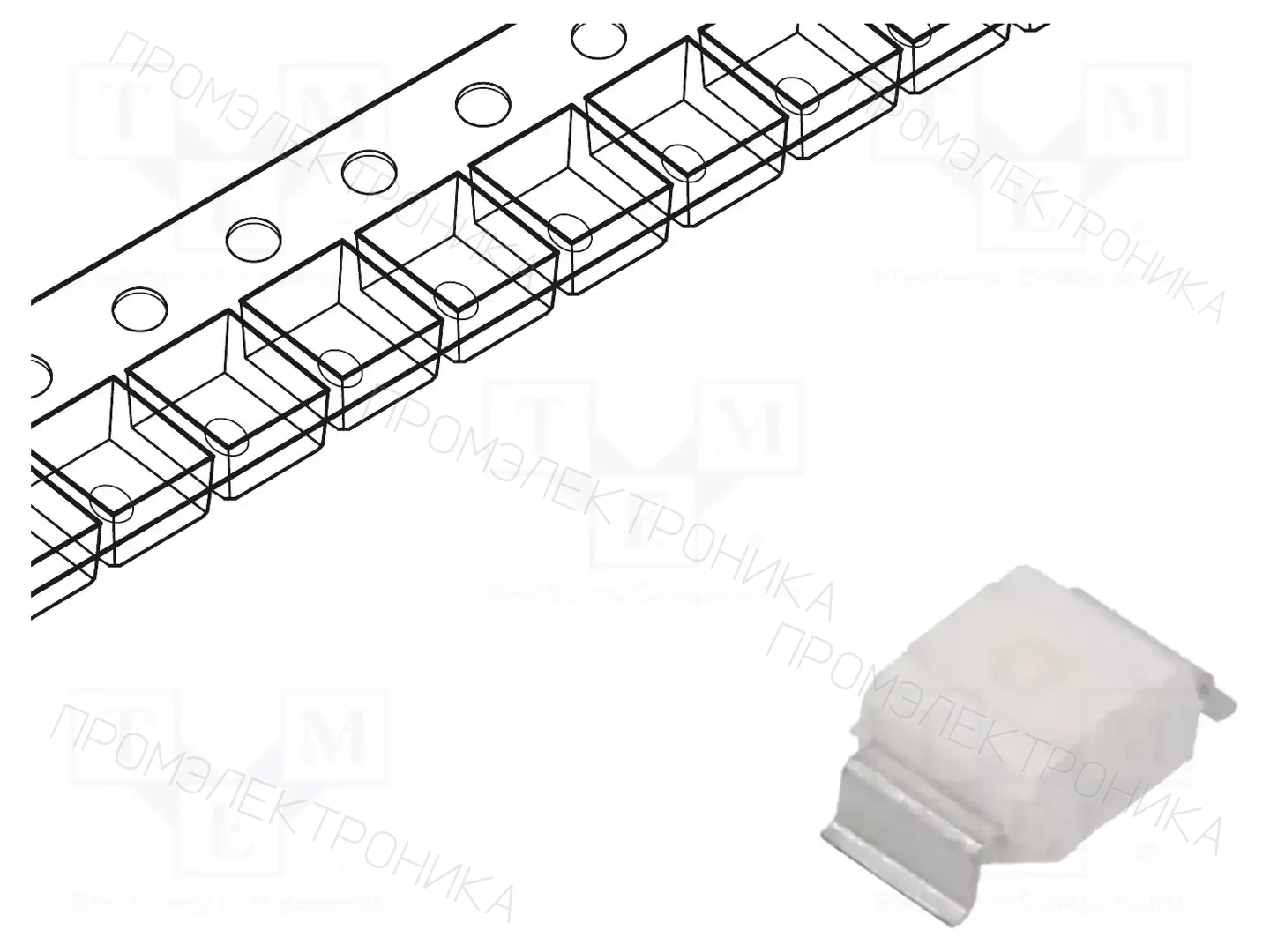 VISHAY VLRK31R1S2-GS08 — Светодиоды SMD цветные