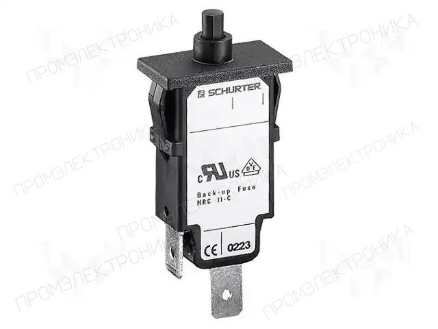 SCHURTER 4400.0024 — Выключатели максимального тока