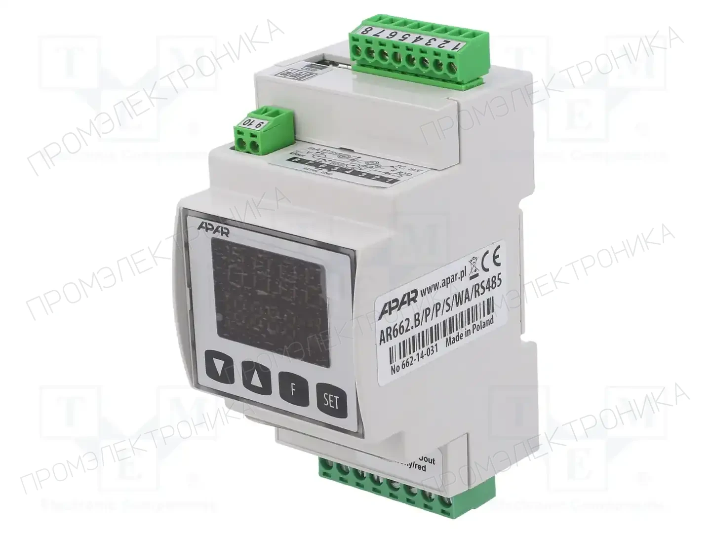APAR AR662.B/P/P/S/WA/RS485 — Регуляторы температуры