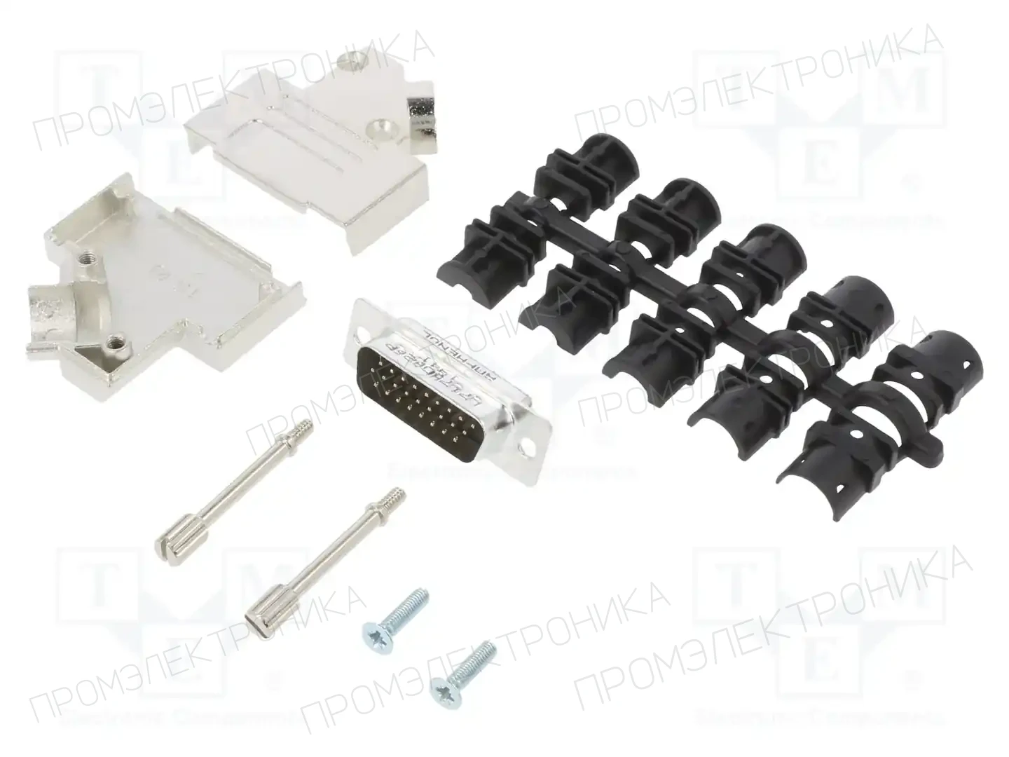AMPHENOL COMMUNICATIONS SOLUTIONS L17D45ZK15+L717HDA26P — Комплектные штекеры D-Sub
