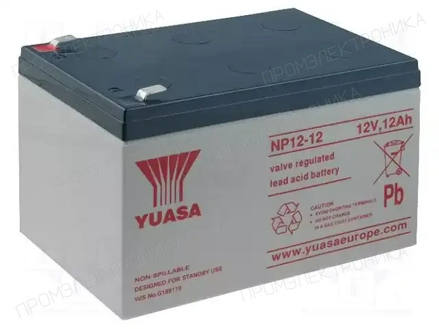 YUASA NP12-12 — Аккумуляторы кислотные
