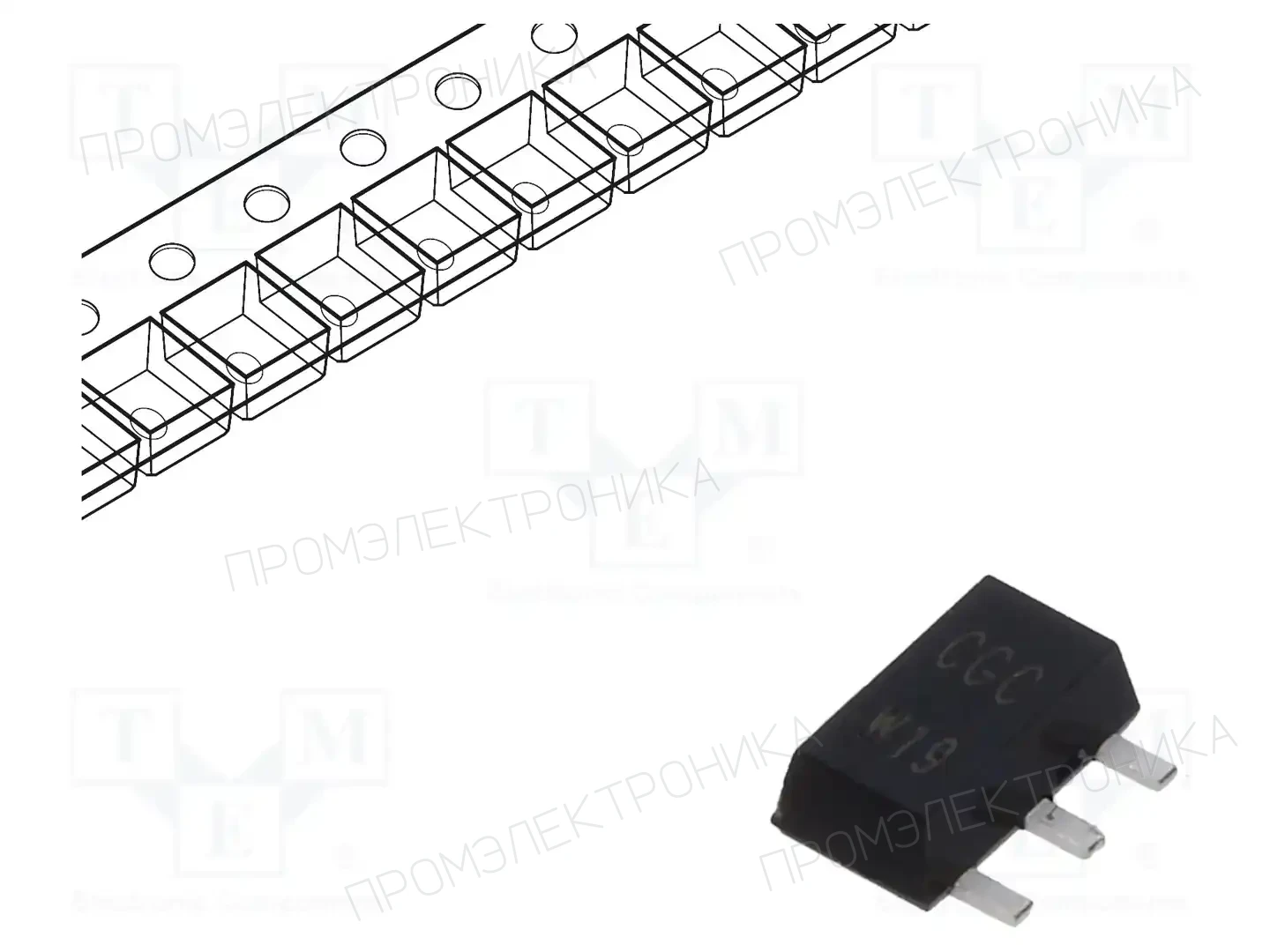 NEXPERIA BC869-16,115 — Транзисторы PNP SMD