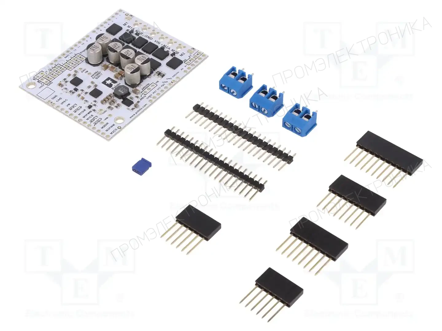POLOLU DUAL G2 HP MOTOR DRIVER 24V18 ARD — Модульные контроллеры двигателей