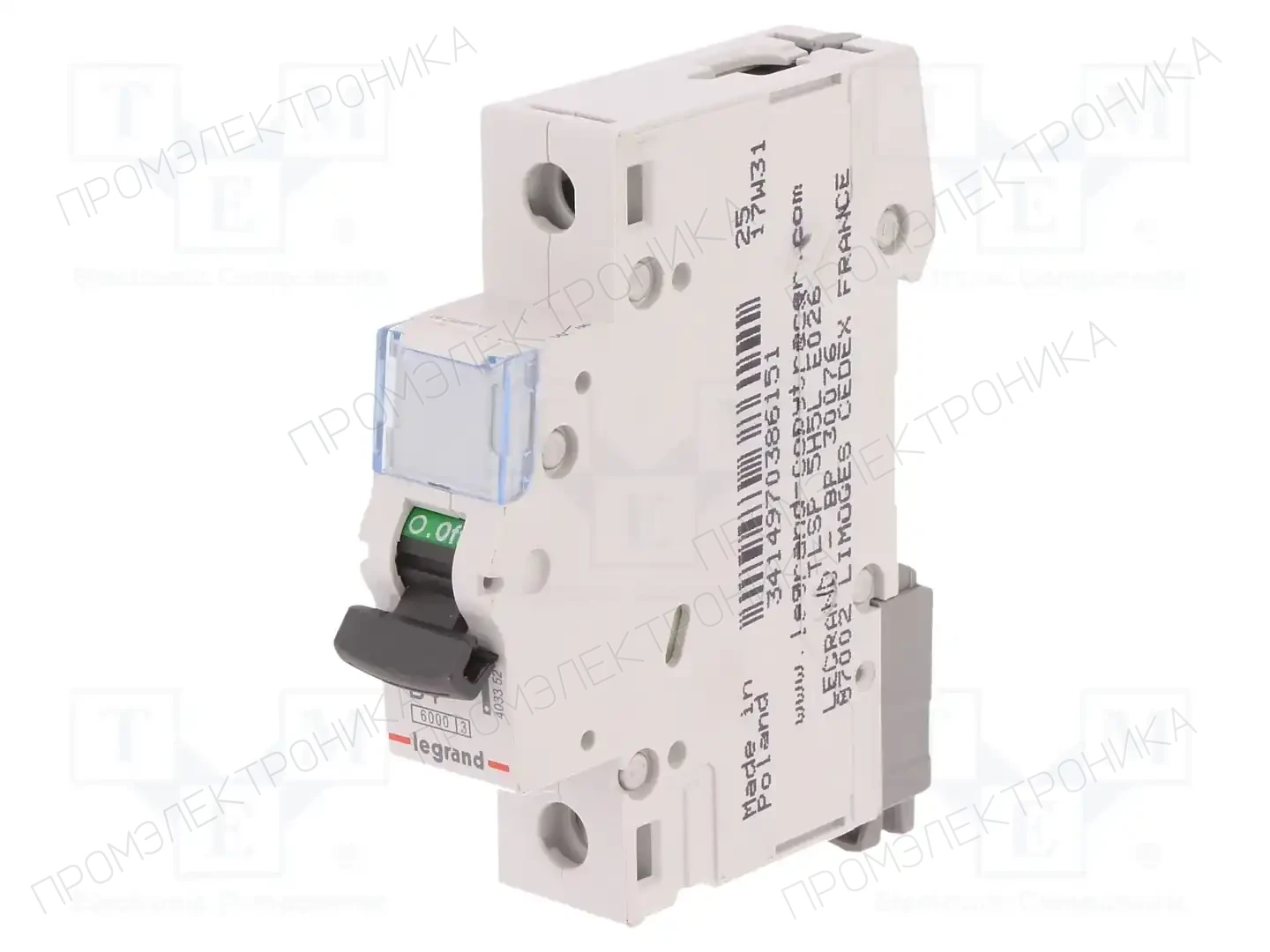LEGRAND S 301 B4 TX — Выключатели максимального тока