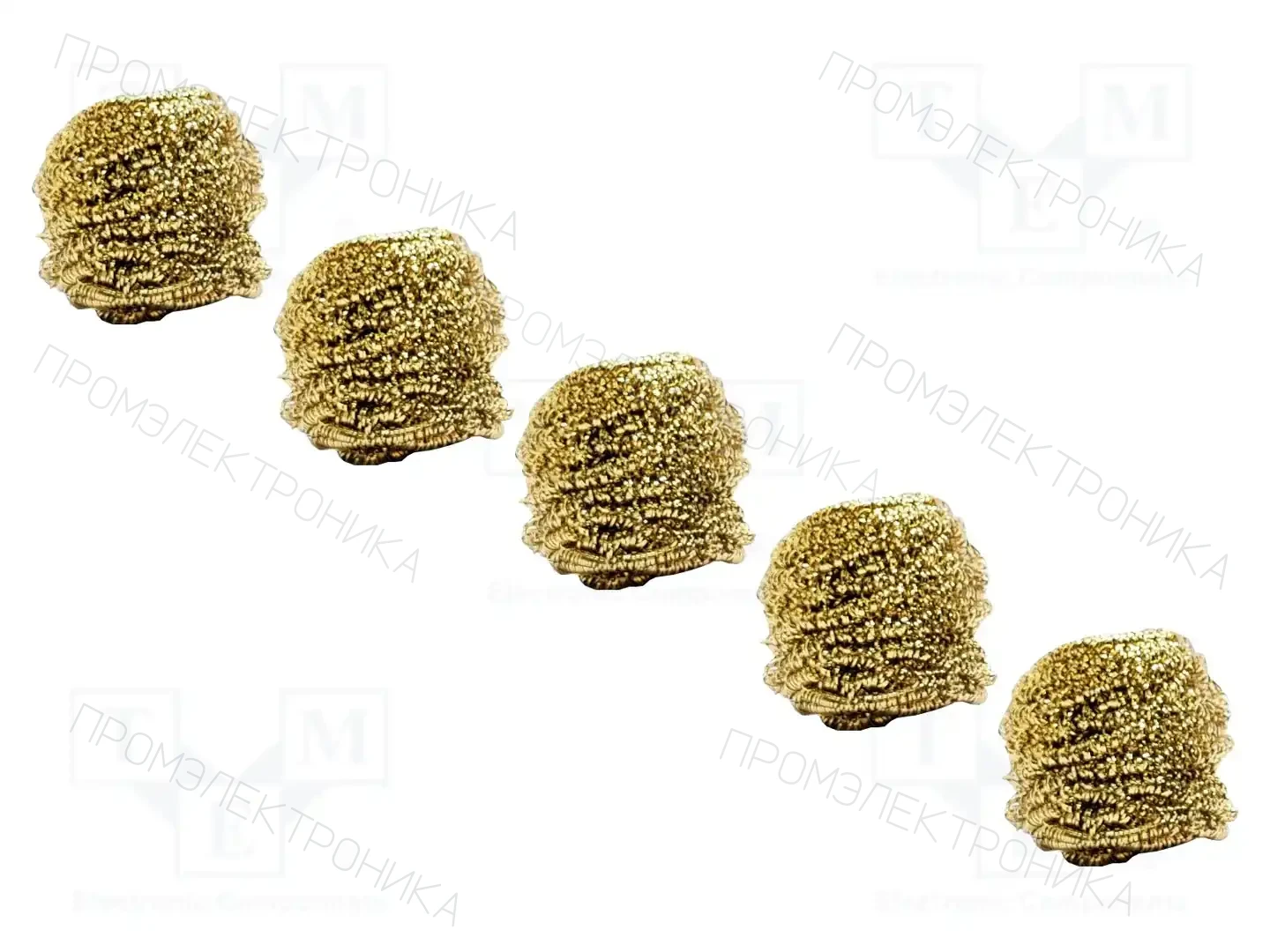 SOLDER PEAK BRASS-SCRUB-5 — Губки и салфетки для наконечн. паяльника