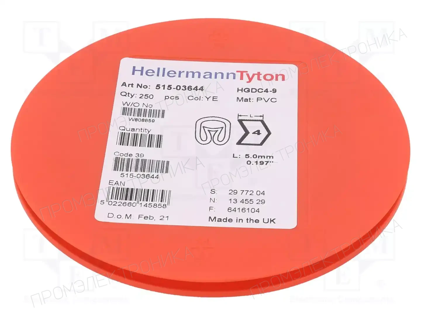 HELLERMANNTYTON 515-03644 — Маркеры проводов