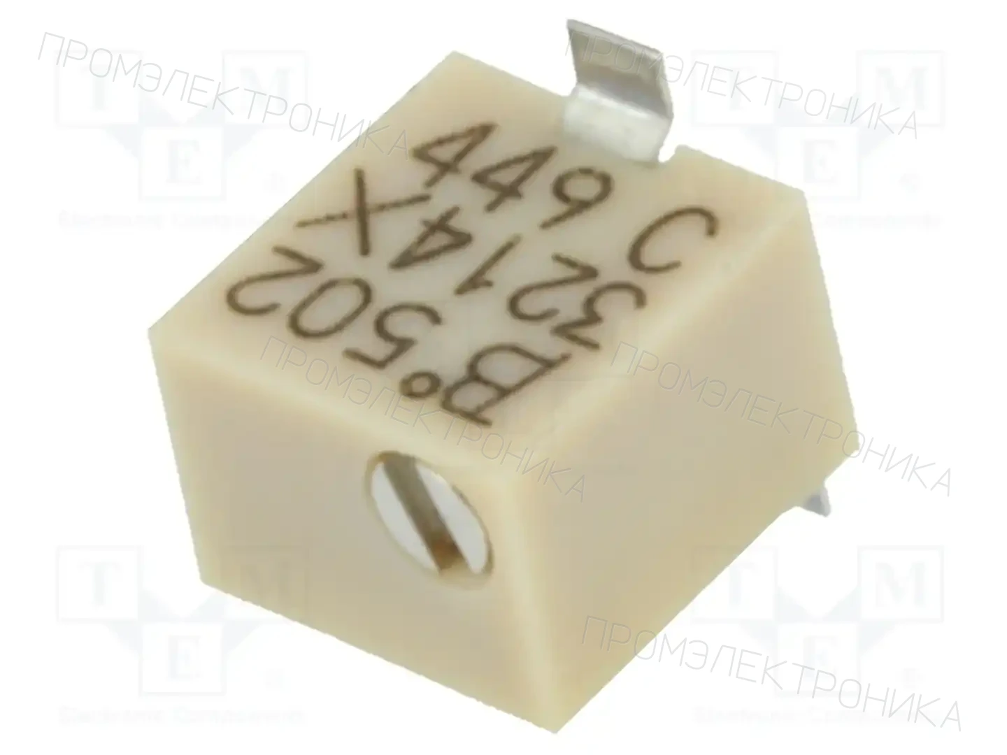 BOURNS 3214X-1-502E — Потенциометры SMD многооборотные