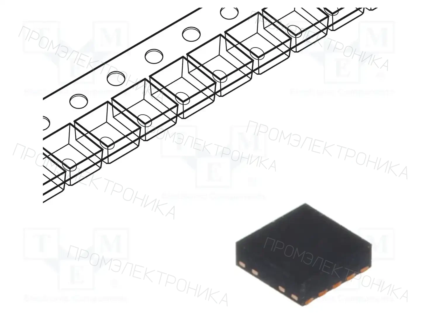 Microchip Technology PIC16F17556-I/STX — Линейка PIC 8-bit