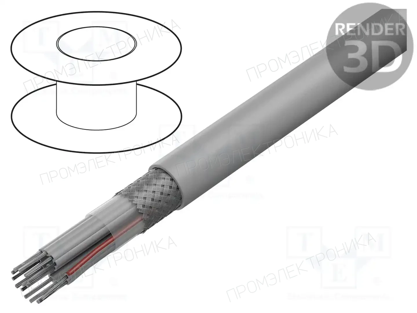 HARTING 09180167007 — Провода ленточные одноцветные