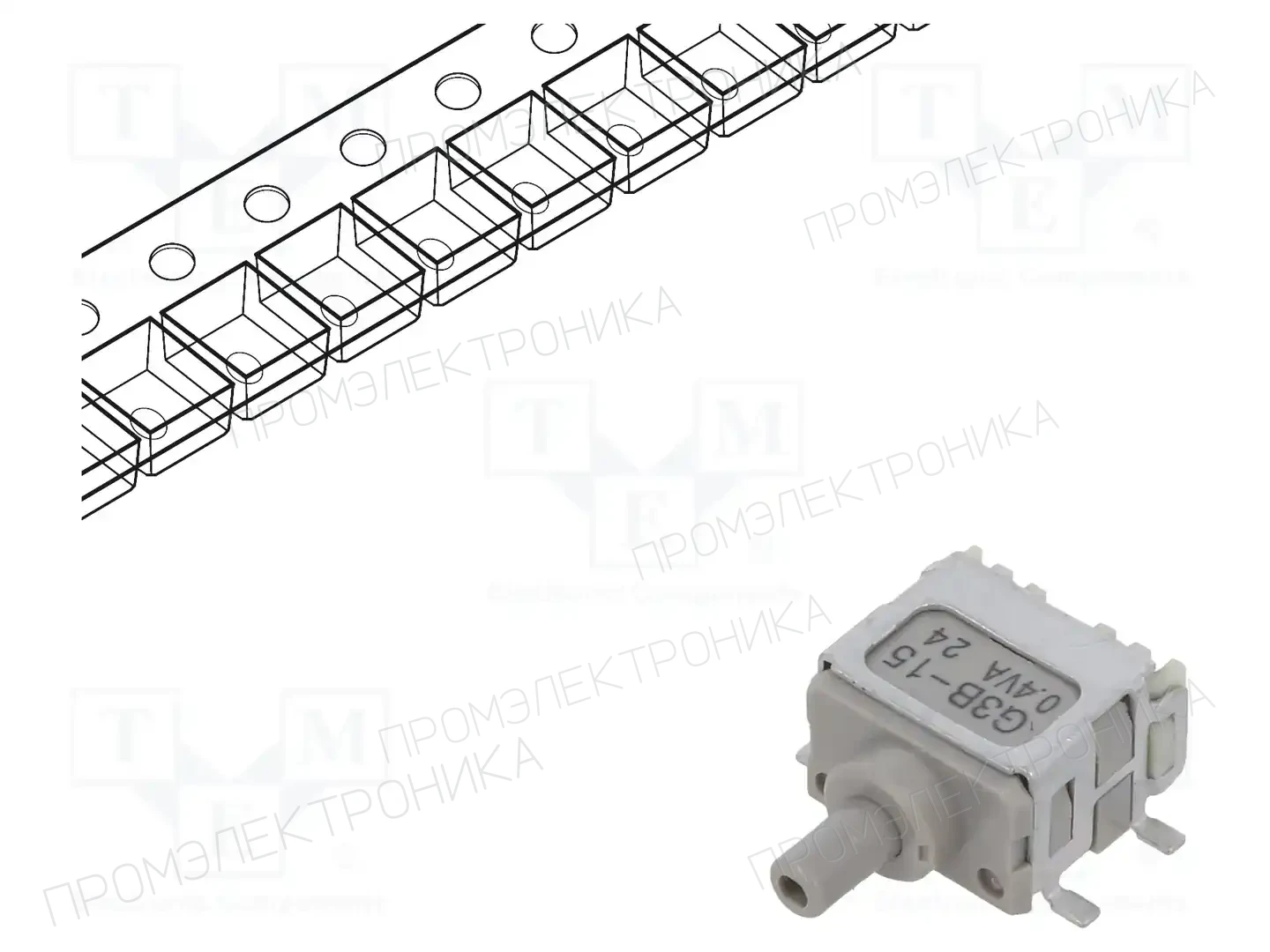 NKK SWITCHES G3B15AH-R — Переключатели стандартные