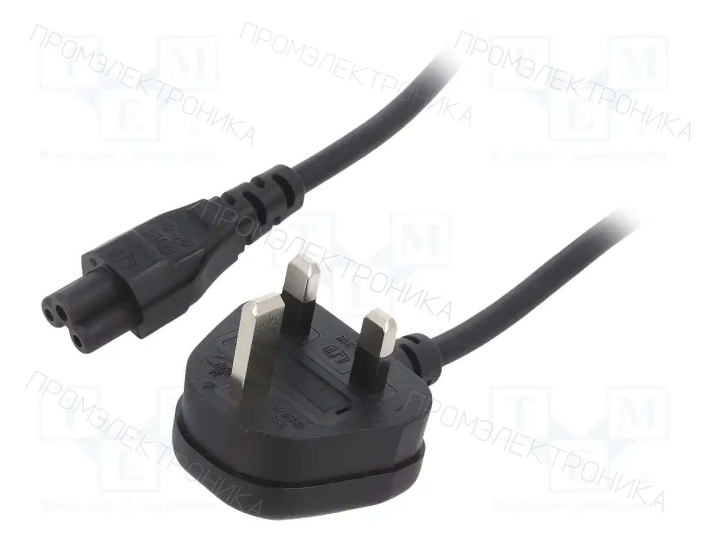 LIAN DUNG LT-318(3A)+535 3X0.75 BLK 1.8M — Кабели питания компьютерные и универс