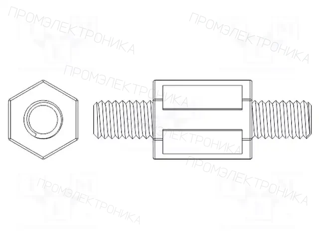 FIX&FASTEN FIX-HPI3-15 — Пластмассовые дистанционные втулки