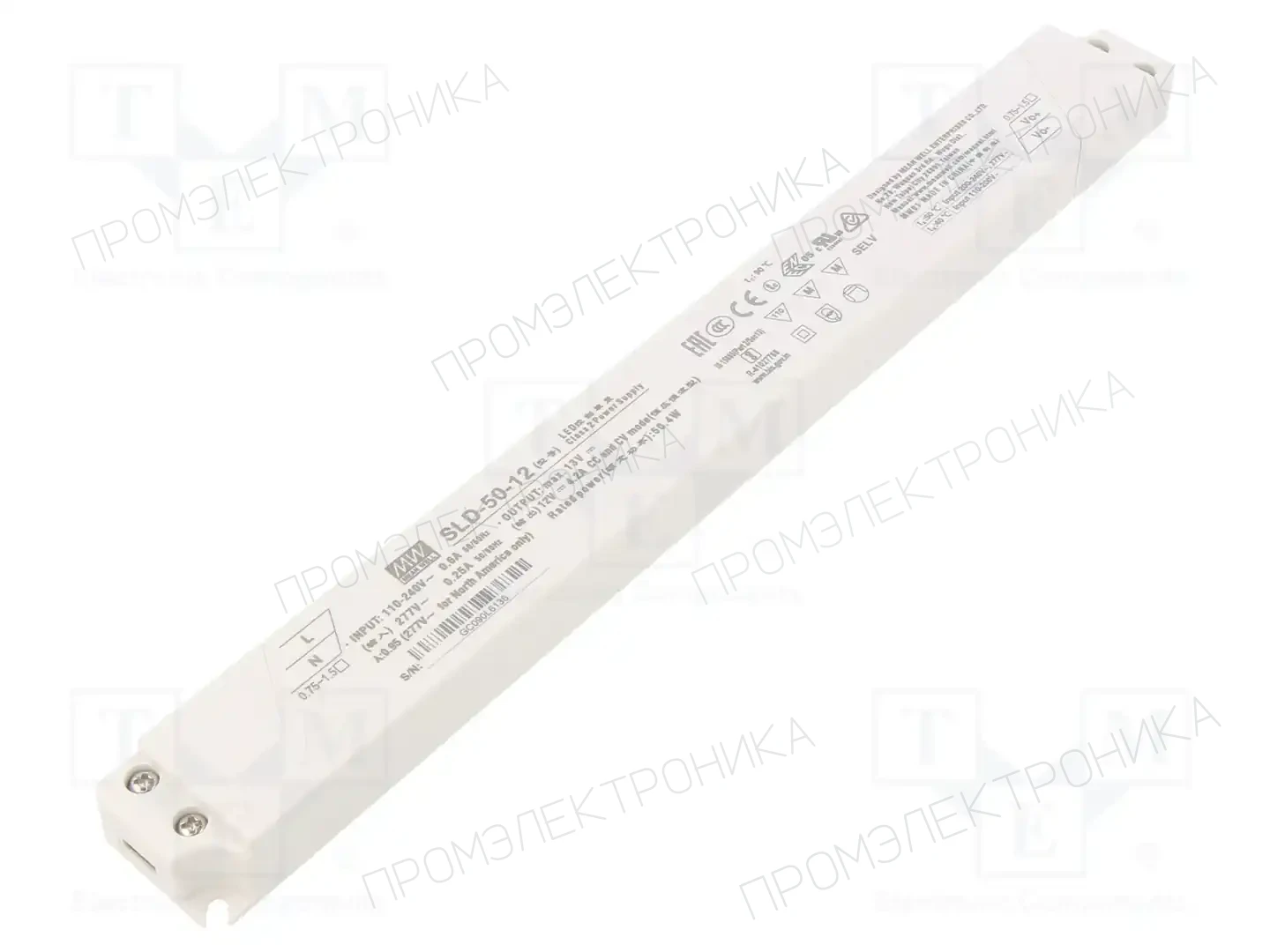 MEAN WELL SLD-50-12 — Блоки питания для LED