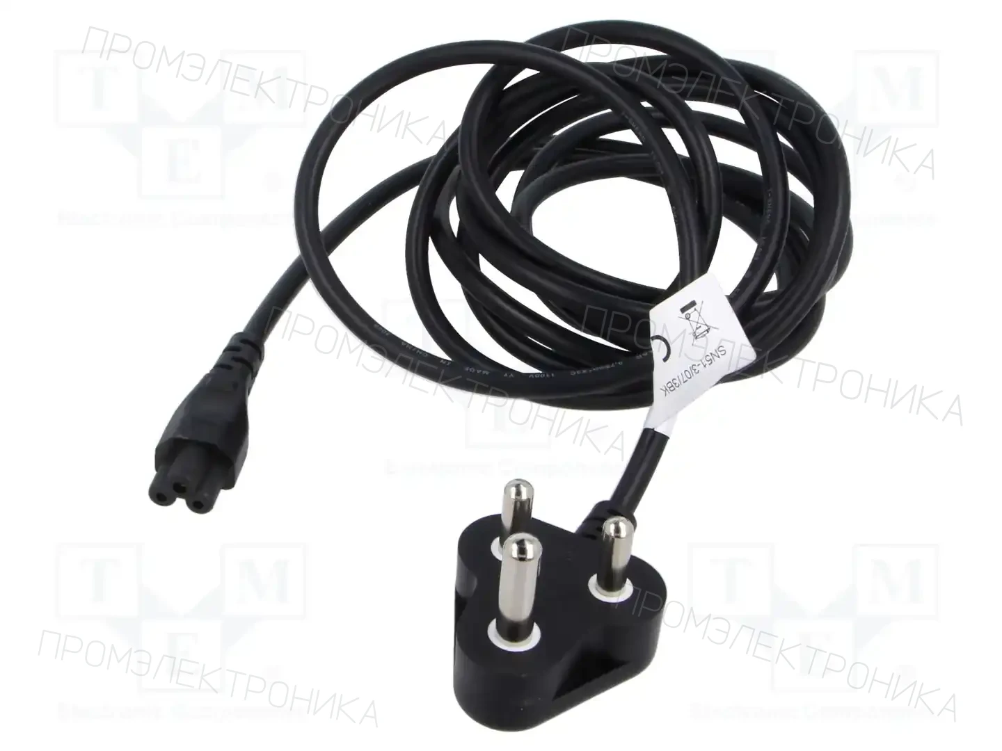 LIAN DUNG LT-431X+LT-535YY H05VV-F3X0.75BLK 3M — Кабели питания компьютерные и универс