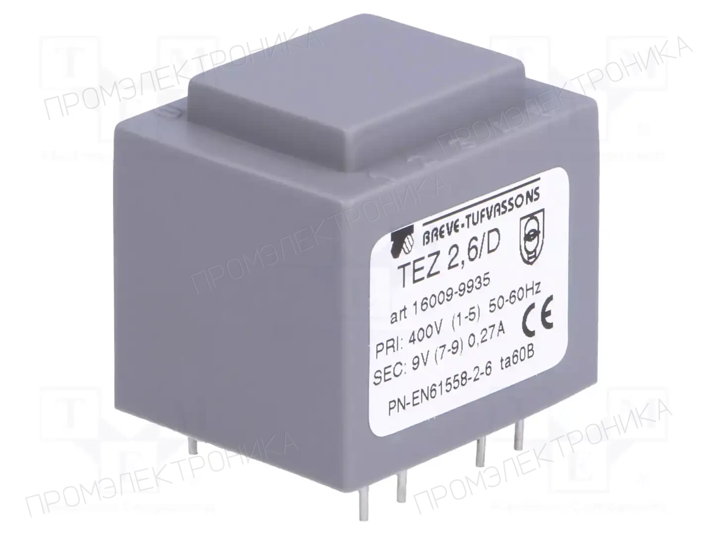 BREVE TUFVASSONS 16009-9935 — Трансформаторы PCB