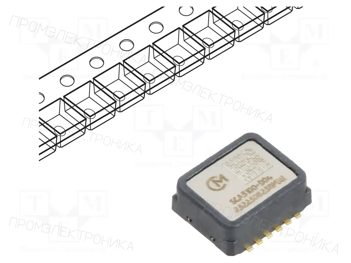 Murata Power Solutions SCA3100-D04-1 — Датчики магнит. поля резистивные