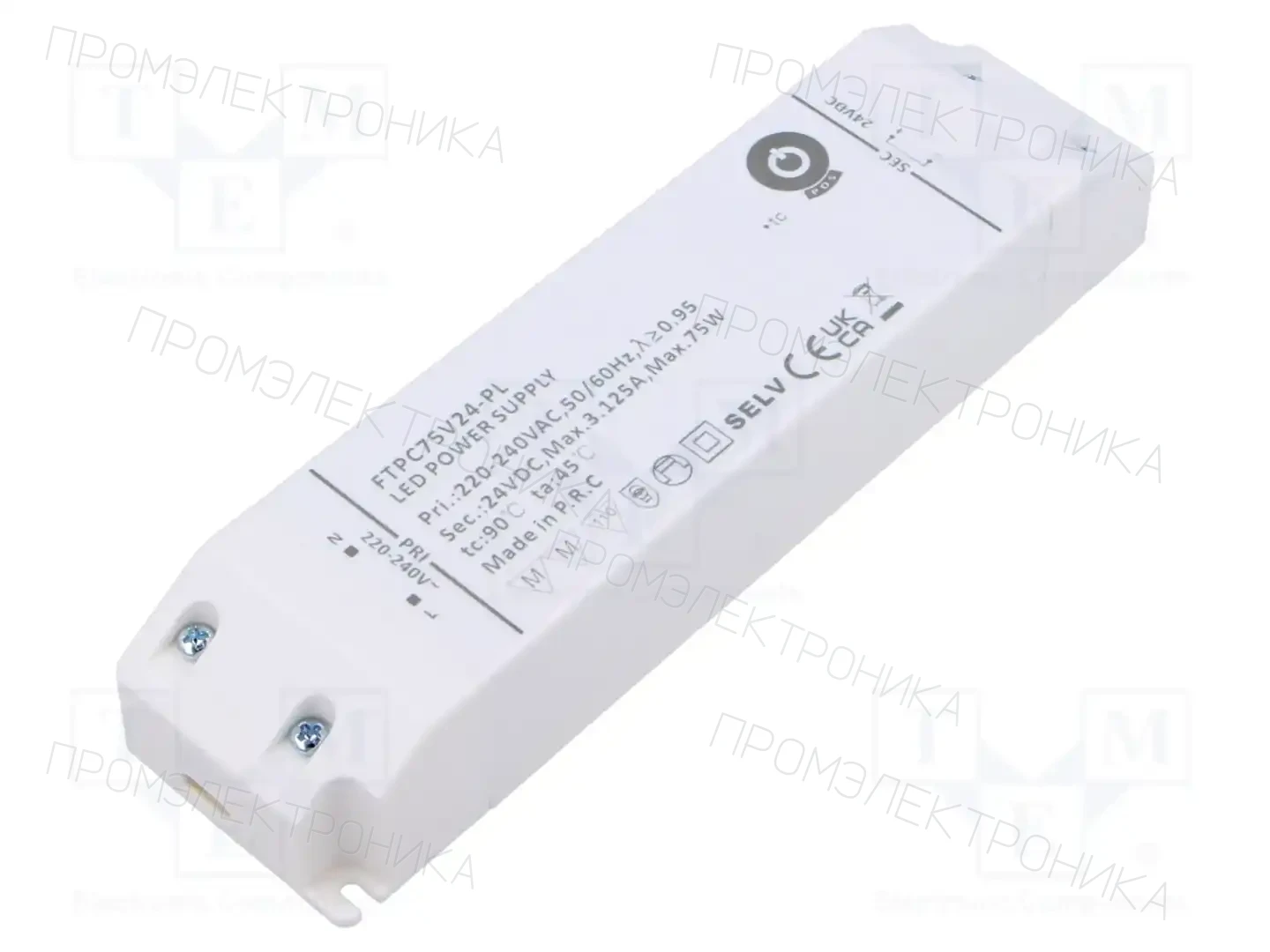 POS FTPC75V24-PL — Блоки питания для LED