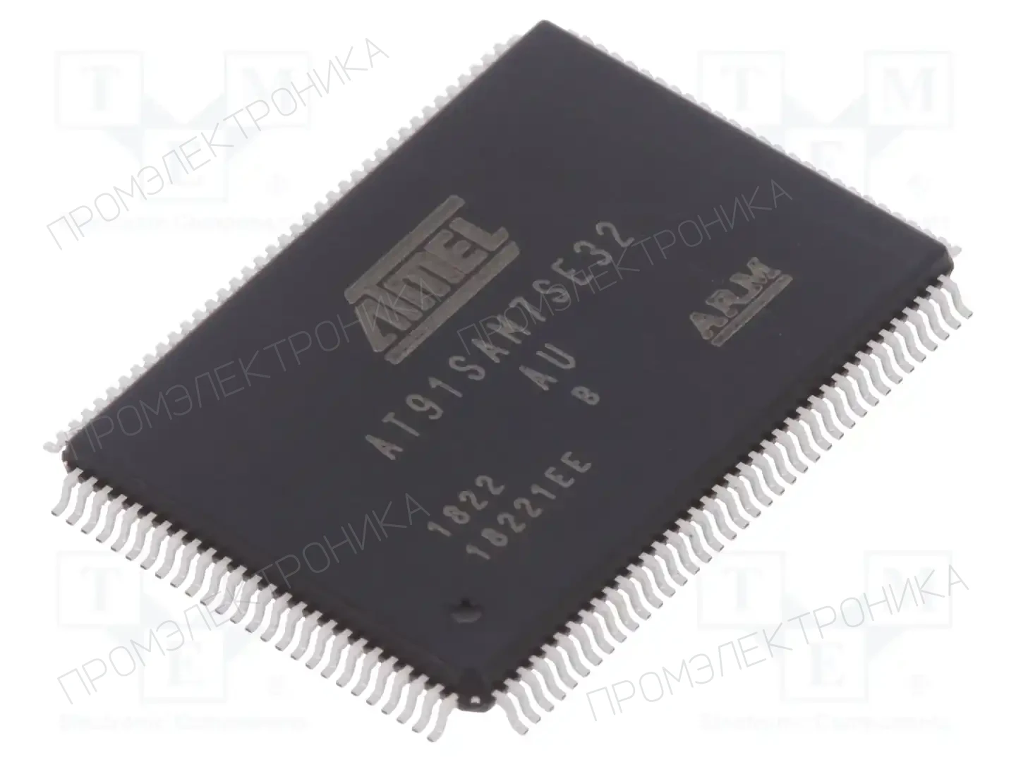 Microchip Technology AT91SAM7SE32B-AU — Линейка ARM 32-bit