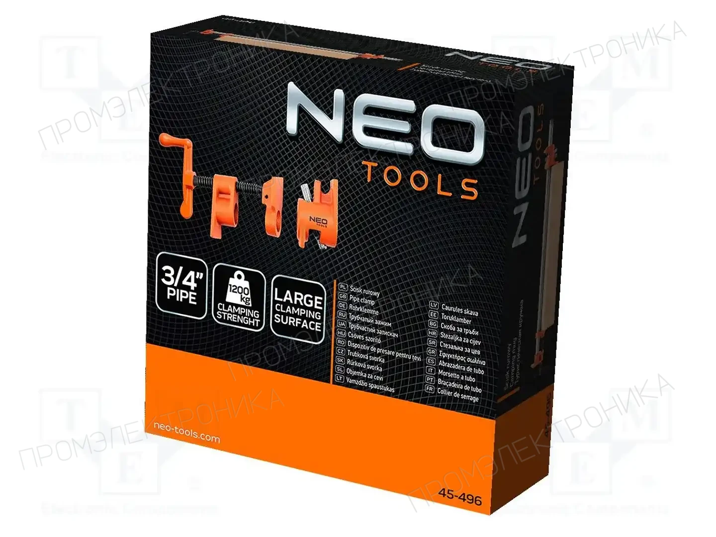 NEO TOOLS 45-496 — Тиски и струбцины