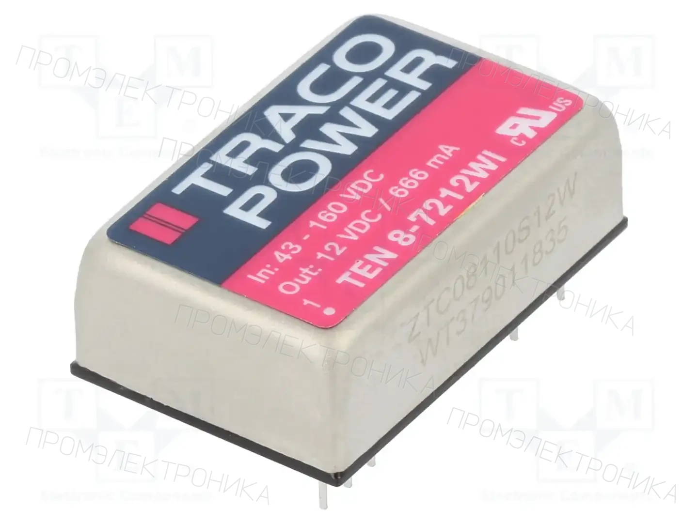 TRACO POWER TEN 8-7212WI — Преобразователи DC/DC