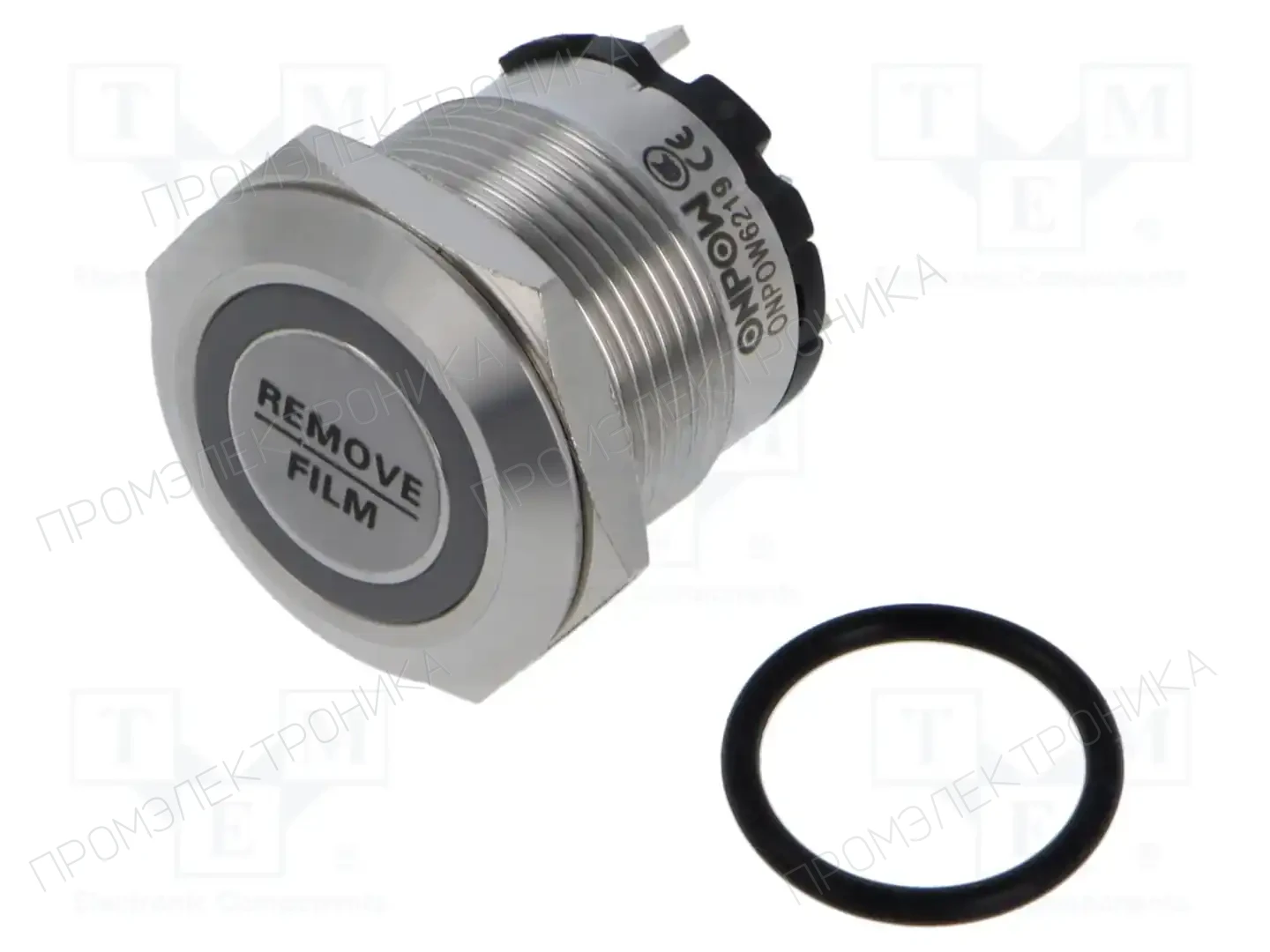 ONPOW ONPOW6219F-10ZE/J/W/12V/S (SHORT PINS) — Переключатели кнопочные 6219F-10ZE/J/W/12V/S (SHORT PINS)