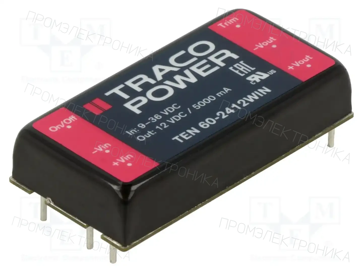 TRACO POWER TEN 60-2412WIN — Преобразователи DC/DC