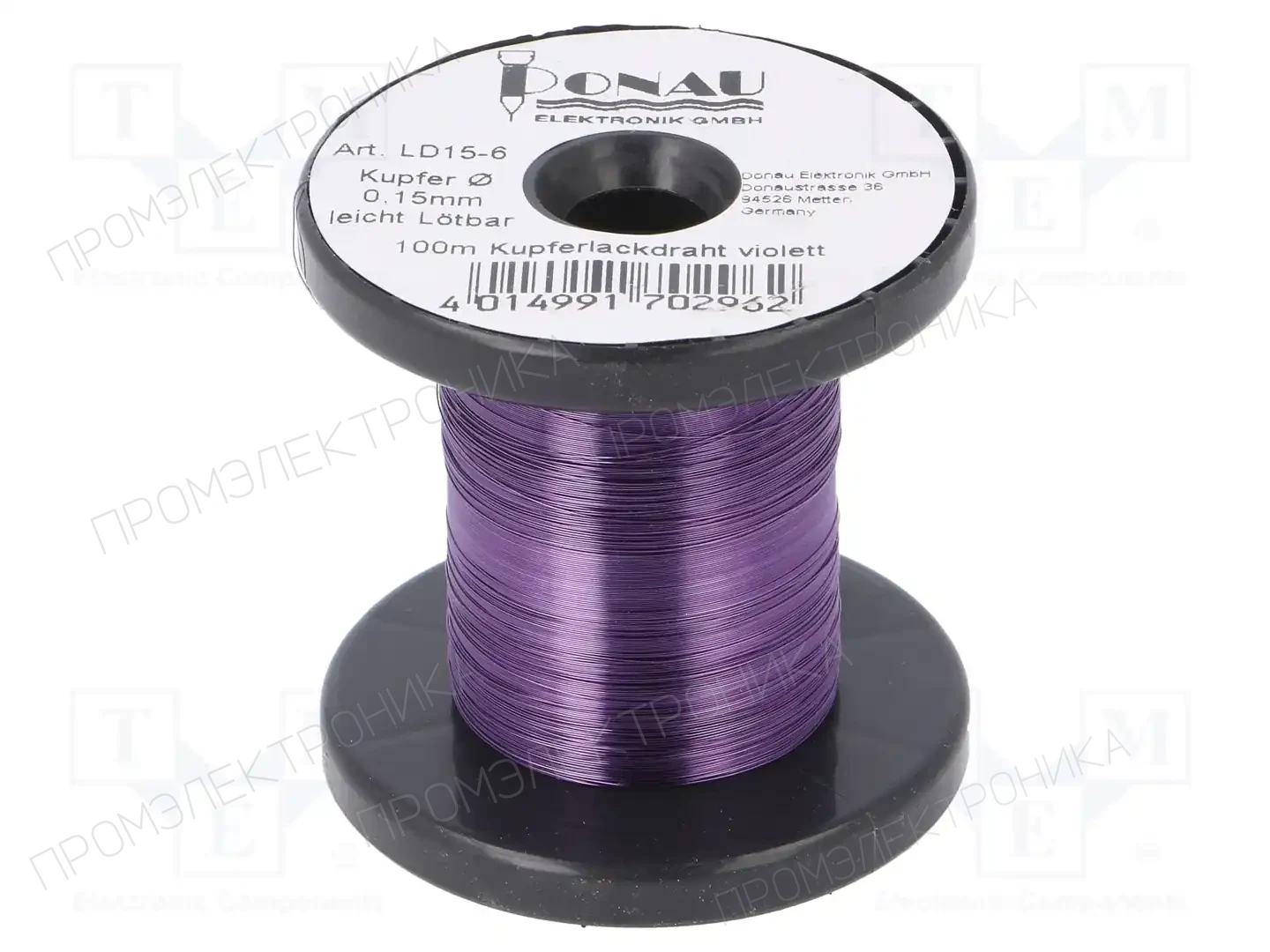 DONAU ELEKTRONIK LD15-6 — Проволока медная посеребренная