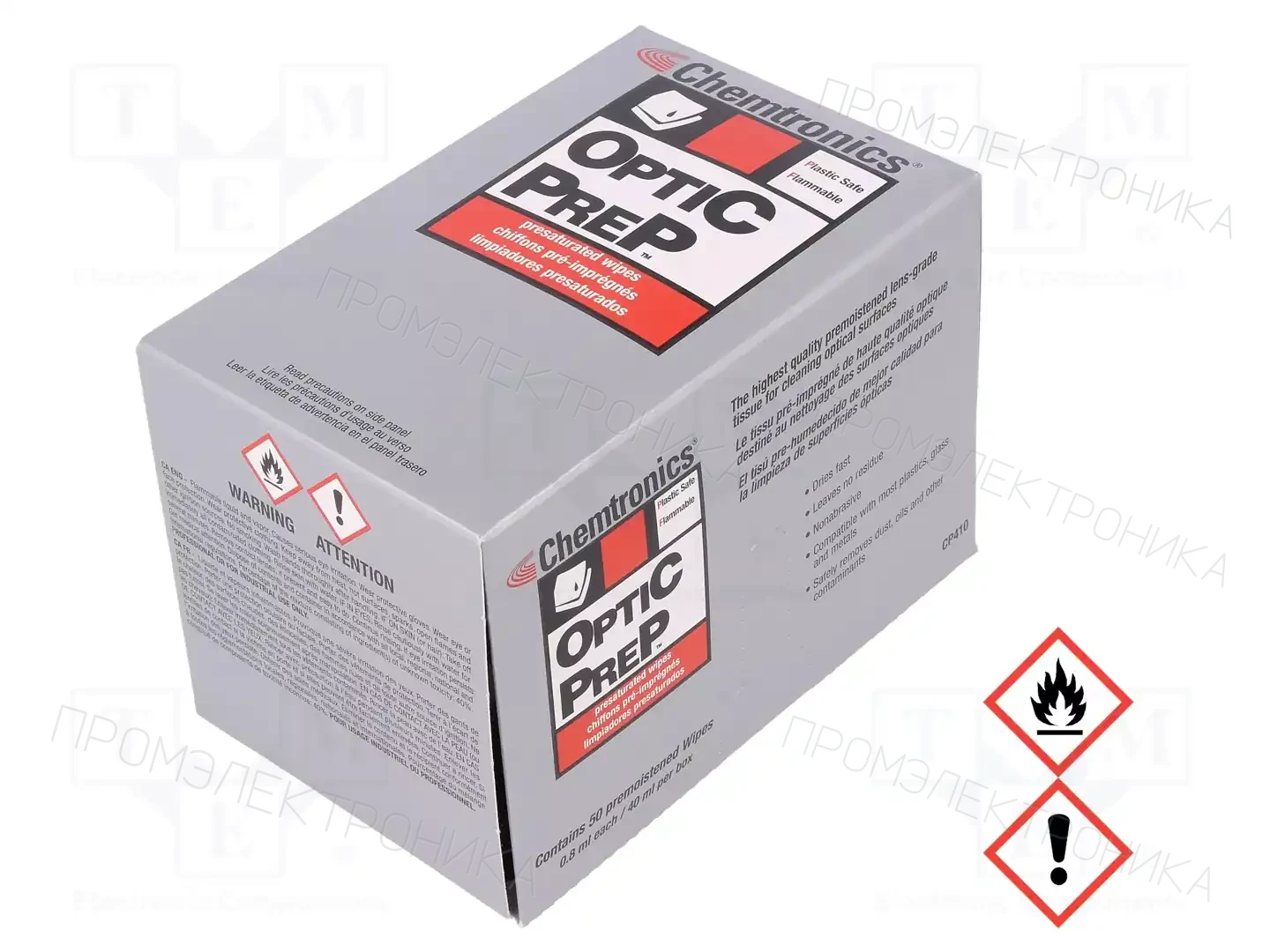 CHEMTRONICS CP410 — Салфетки и чистящие материалы