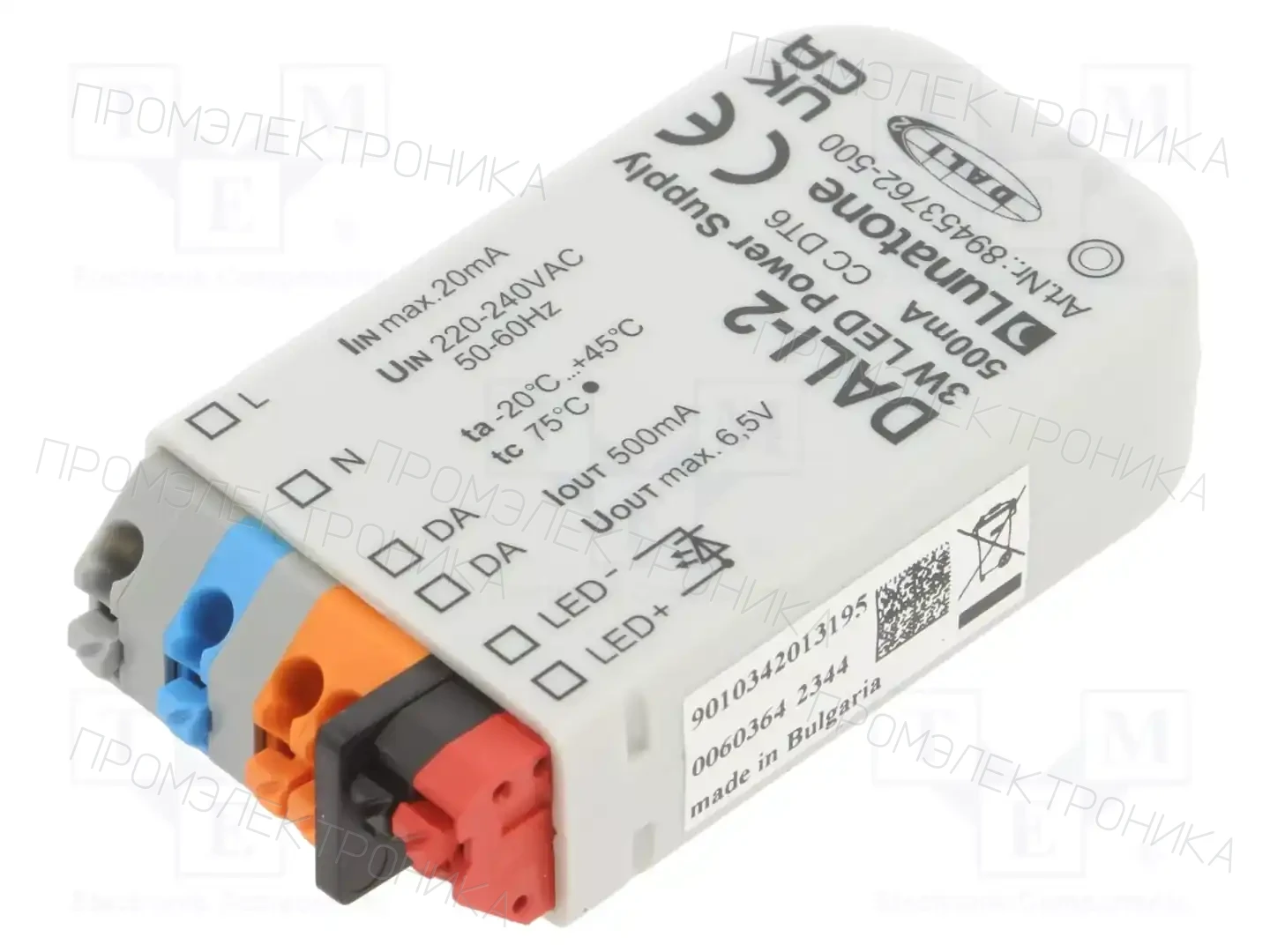 Lunatone DALI-2 LED POWER SUPPLY, 3WATT 500MA — Блоки питания для LED