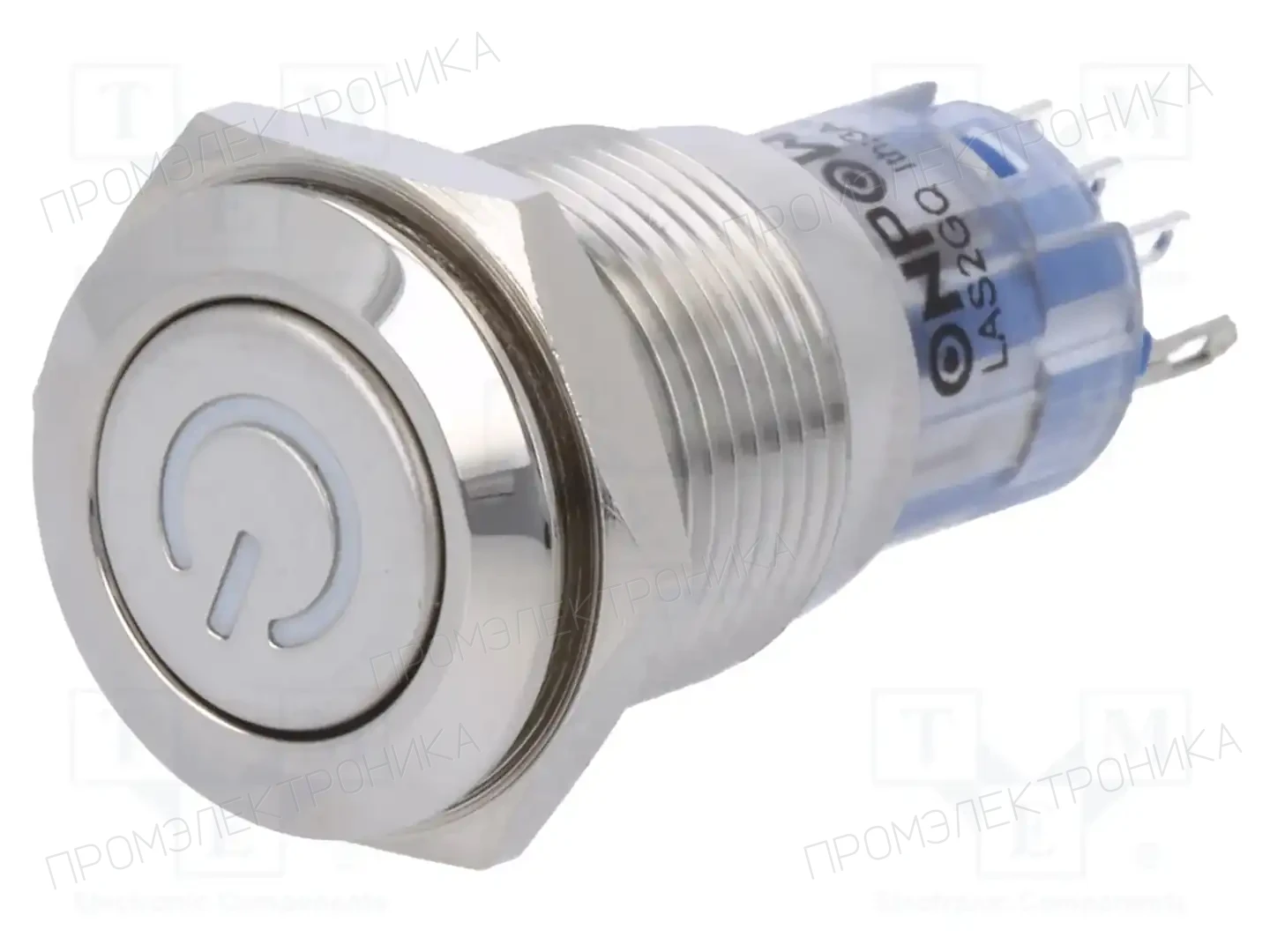 ONPOW LAS2GQF-11DT/Y/12V/S — Переключатели кнопочные