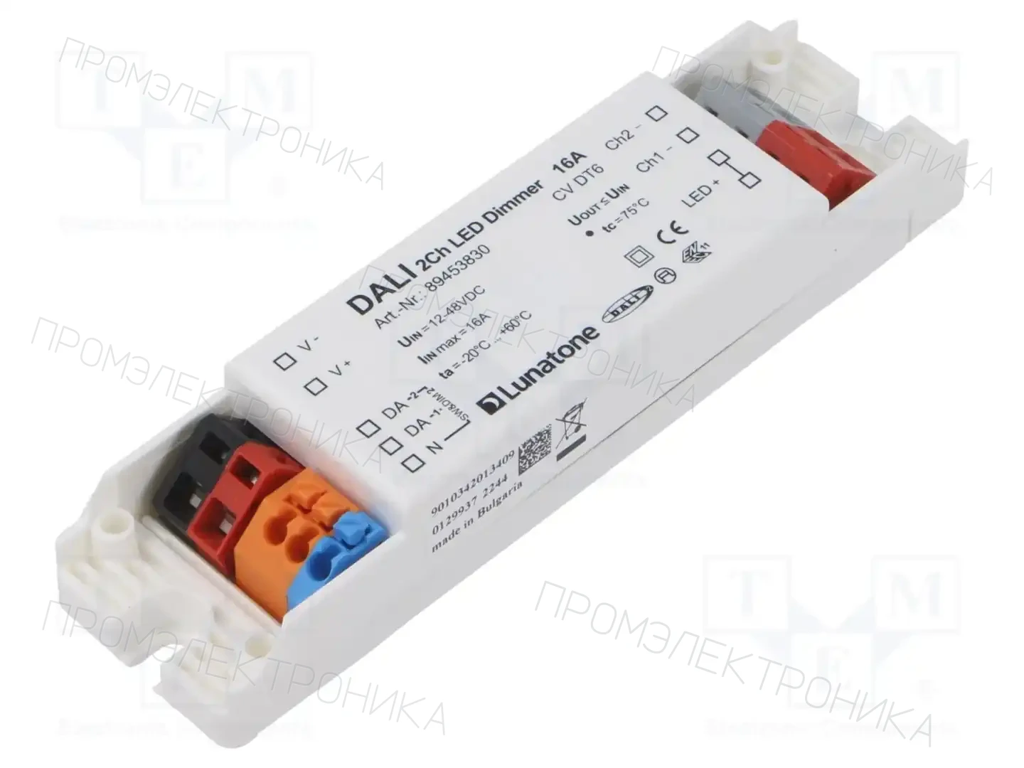 Lunatone DALI 2CH LED DIMMER 16A — Блоки питания для LED