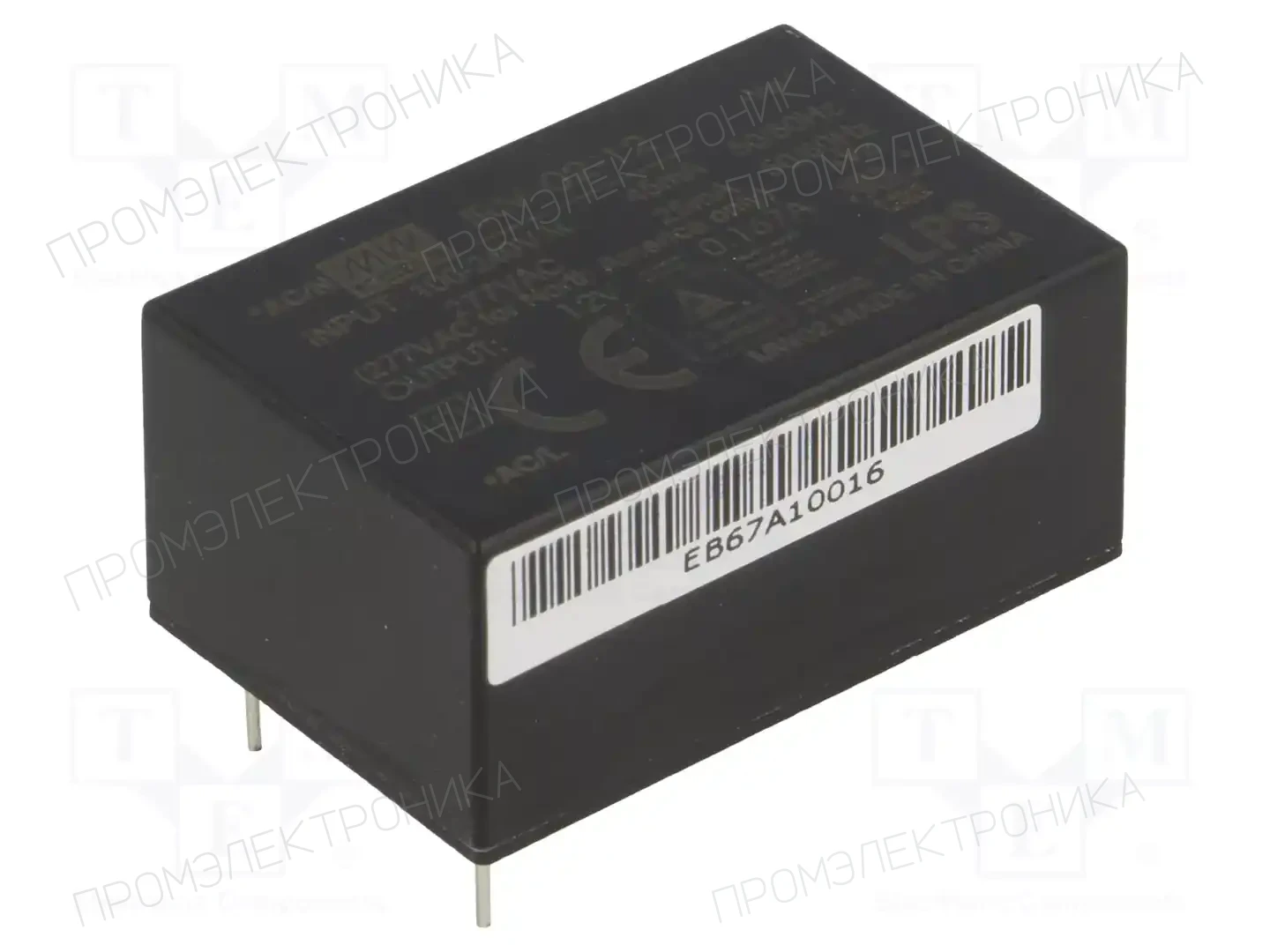 MEAN WELL IRM-02-12 — Преобразователи AC/DC для PCB